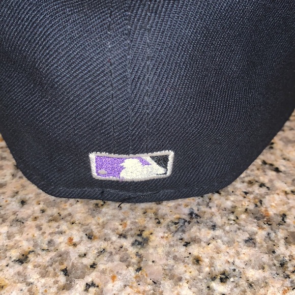 1990s Colorado Rockies Original New Era Baseball Cap. Size 7 1/8 fitted - Picture 2 of 5